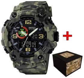 Наручний годинник Awarder 002CMGRDPS ДПС + Коробка. Camo Green (1202-0368)