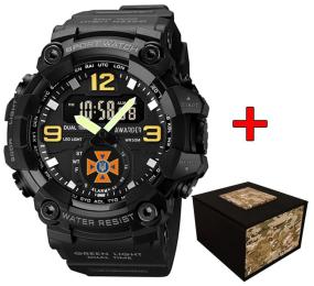 Наручний годинник Awarder 003 ДСНС Black (1202-0634)