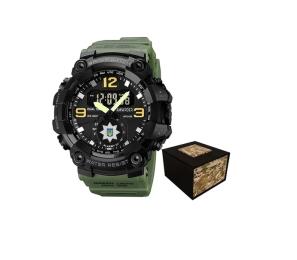 Наручний годинник Awarder 003 Поліція Army Green-Black (1202-0151)