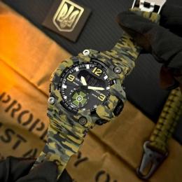 Наручний годинник Awarder 003CMGRDPS ДПС + Коробка. Green Camo (1202-0379)