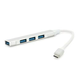 USB-хаб VEGGIEG V-K301 Type-C на USB 3.0 Silver