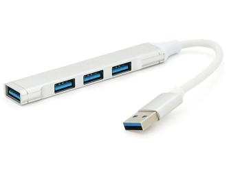 USB-хаб VEGGIEG V-K301 USB 3.0 на USB 3.0 Silver