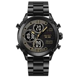 Наручний годинник Awarder 017 Steel Black (1202-0113)