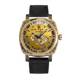 Наручний годинник Awarder 021 Де би не була Gold Black (1202-0198)