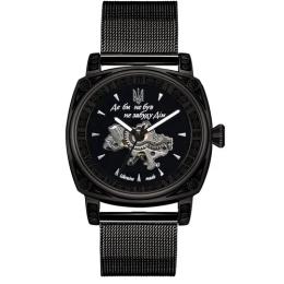 Наручний годинник Awarder 021-3D Де би не був Mesh Black (1202-0181)