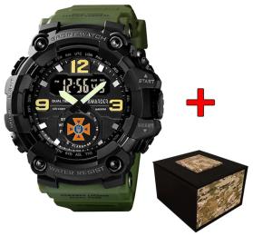 Наручний годинник Awarder 004 ДСНС Army Green (1202-0635)