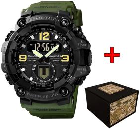 Наручний годинник Awarder 004 ТРО Army Green-Black (1202-0152)