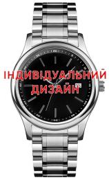 Наручний годинник Awarder 023 Steel Індивідуальний дизайн Silver Black (1202-0622)