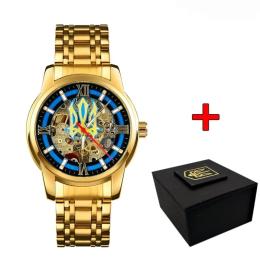 Наручний годинник Awarder 025 Sharp Gold Blue (1202-0433)