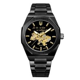 Наручний годинник Awarder 026-3D Де би не був Black Gold (1202-0534)