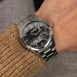 Наручний годинник Awarder 035 Київ I Silver Black (1202-0048)