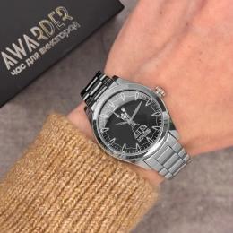 Наручний годинник Awarder 035 Київ II Silver Black (1202-0049)
