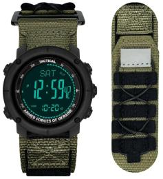 Наручний годинник Awarder 036 Nylon Pro Black-Army Green (1202-0102)