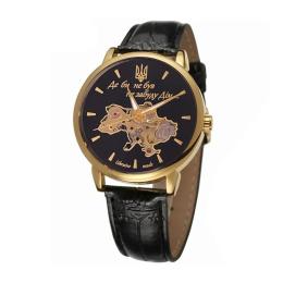 Наручний годинник Awarder 022 Mechanic Де би не був. Gold Black (1202-0428)