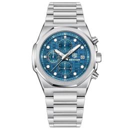 Наручний годинник Benyar BY-5216 Silver-Blue (1142-0035)