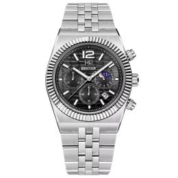 Наручний годинник Benyar BY-5225 Silver-Black (1142-0030)