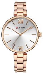 Наручний годинник Curren 9017 Rose Gold-White (1008-0543)