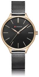 Наручний годинник Curren 9024 Black-Rose Gold (1008-0553)