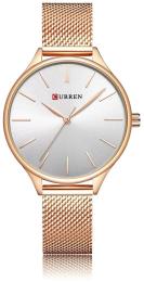 Наручний годинник Curren 9024 Rose Gold-White (1008-0554)