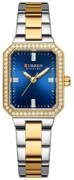 Наручний годинник Curren 9102 Silver-Gold-Blue (1008-0513)