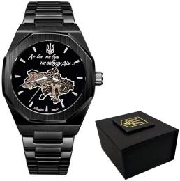 Наручний годинник Awarder Octagon Де би не був Black (1202-0208)
