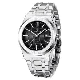 Наручний годинник Benyar BY-5156 Silver-Black (1142-0037)