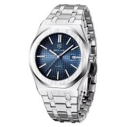 Наручний годинник Benyar BY-5156 Silver-Blue (1142-0036)