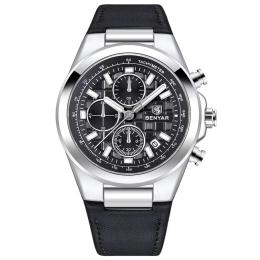 Наручний годинник Benyar BY-5206 Silver-Black (1142-0043)