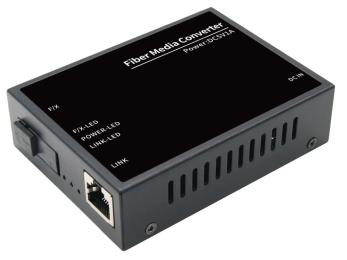 Медіаконвертер GreenVision GV-1001G-F/X-20KM B (1000Mb/c)