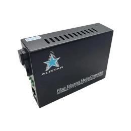 Медіаконвертер ALISTAR X5S 100M 10/100BASE-T RJ-45  -  100BASE-FX 1SM WDM SC 20KM TX1550/RX1310nm LFP