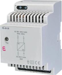 Перетворювач напруги ETI PS-30-24 230VAC/24VDC 30W (2470133)