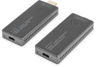 Подовжувач сигналу Digitus USB-C  HDMI, 4K UHD, 30 м (DS-55324)