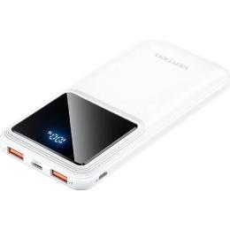 Зовнішній портативний акумулятор Vention FHKW0 10000mAh White 22.5W