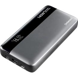 Зовнішній портативний акумулятор Intenso HE25000 25000mAh Black Gray 140W (7350060)