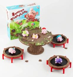 Настільна гра Fun Games Shop Хрюшки  попригушки (Pigs on Trampolines) (fgsopt066)