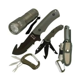 Набір ножів MFH Knife Set with LED (45451A)