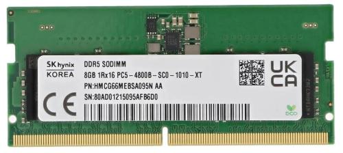Оперативна память SK hynix 8GB SO-DIMM DDR5 4800 MHz (HMCG66MEBSA095N)