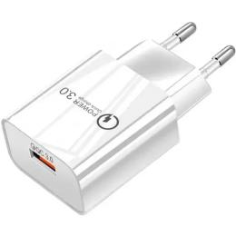 Адаптер живлення для телефона Infinity B00738 White 1xUSB 18W QС3.0