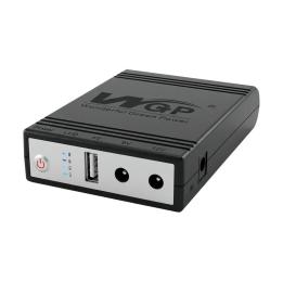 Джерело безперебійного живлення для роутера WGP Mini UPS UPS1032 10400mAh 5V/9V/12V, Li-ion 4 * 2.6Ah Black
