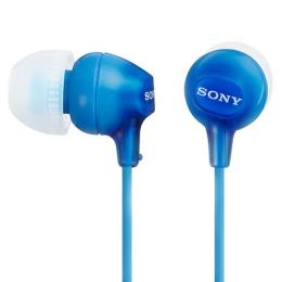 Дротові навушники Sony MDR-EX15LP Blue вакуумні без мікрофона