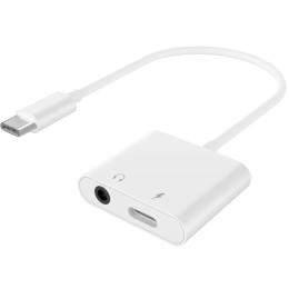 Перехідник Cablexpert A-CM-3.5FP-01 USB-C (тато)  -  3.5 mm (мама)