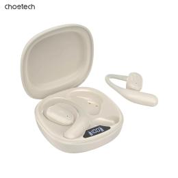 Бездротові навушники Choetech Open-ear з LED Beige (BH-T25-SK)