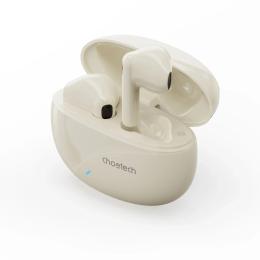 Бездротові навушники Choetech TWS Oval Beige (BH-T24-SK)