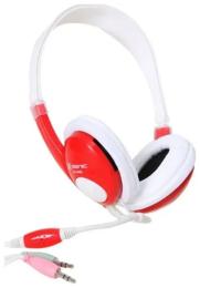 Накладні навушники Somic SENIC ST440 White Red