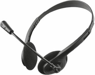 Накладні навушники TRUST Primo HS-2100 Black