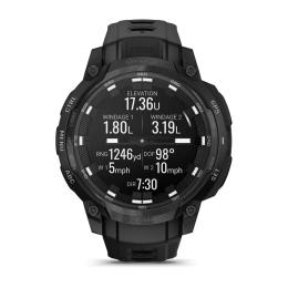 Смарт-годинник Garmin Instinct Crossover AMOLED Tactical Black with Black Silicone (010-03398-42)