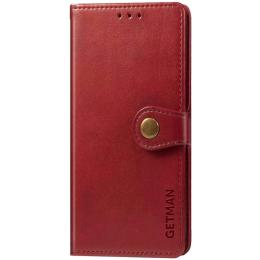 Чохол-книжка GETMAN Gallant PU для Xiaomi Redmi 9 Red