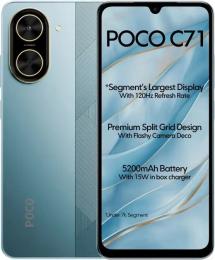Смартфон Xiaomi Poco C71 4/128GB Blue (Global) (Уцінений)