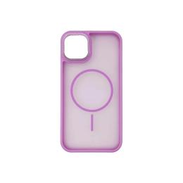 Чохол-накладка Infinity MagSafe Slim Corrugated Cover для iPhone 13 Purple