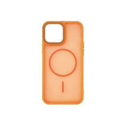 Чохол-накладка Infinity MagSafe Slim Corrugated Cover для iPhone 13 Orange